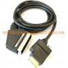 PlayStation 1 PS1 RGB SCART PACKAPUNCH sync on luma cable + Guncon port